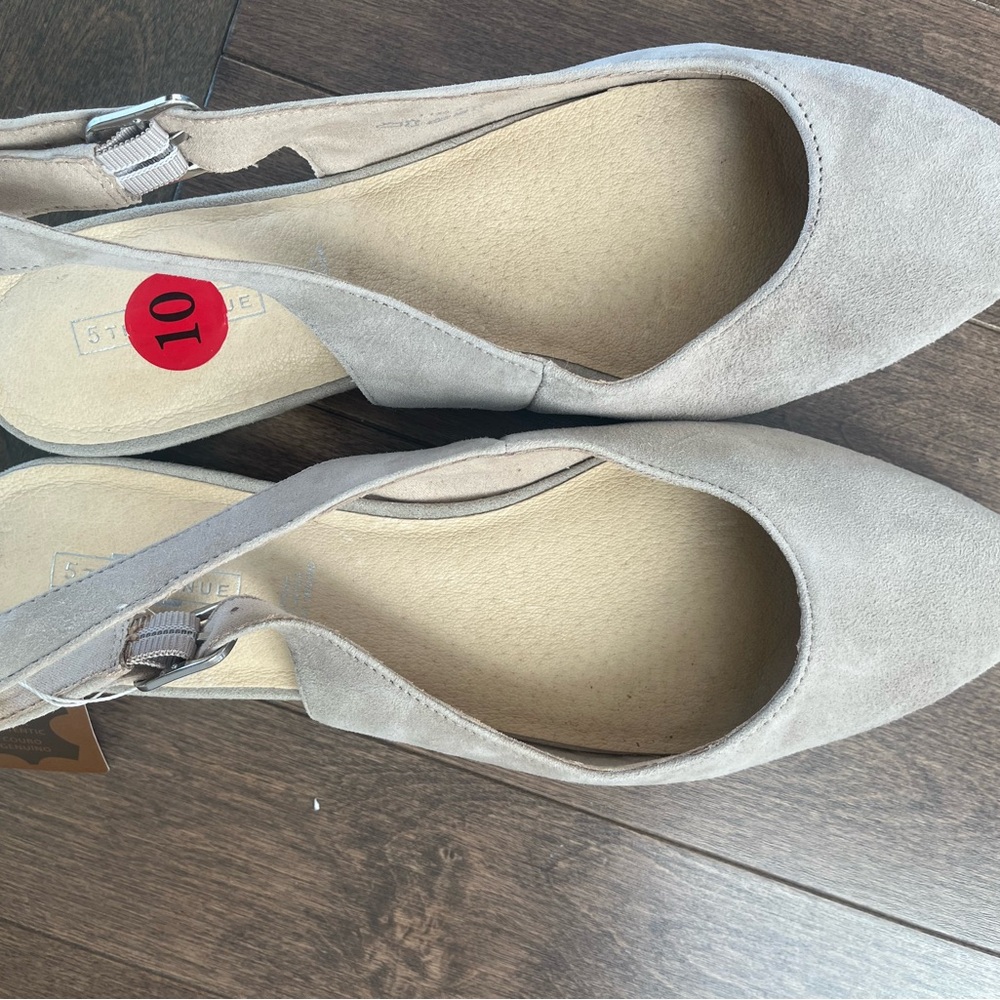 Chic Taupe Women's Flats
